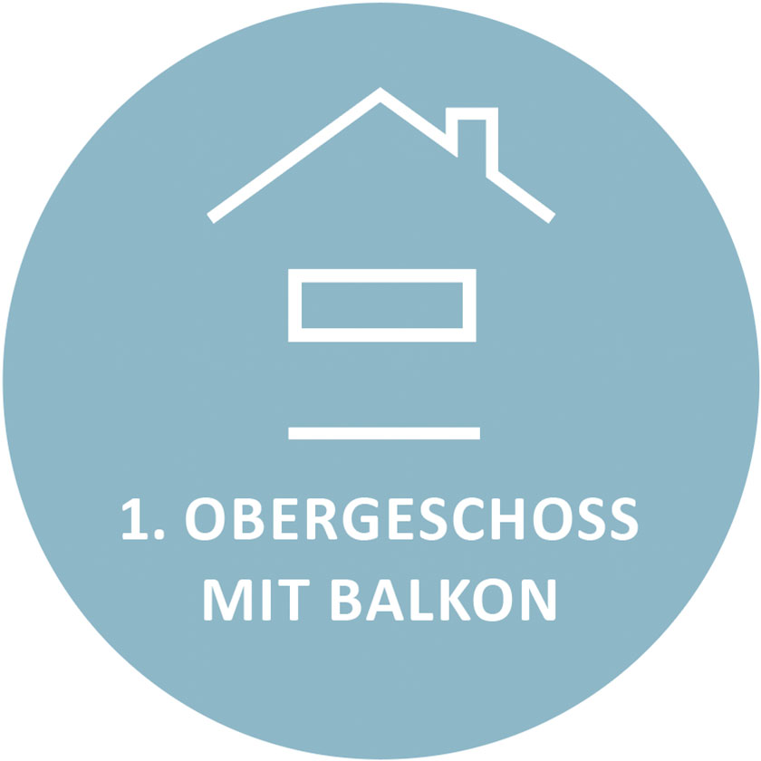 1. Obergeschoss mit Balkon